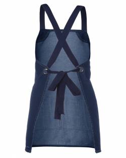 Cross Back Denim Apron
